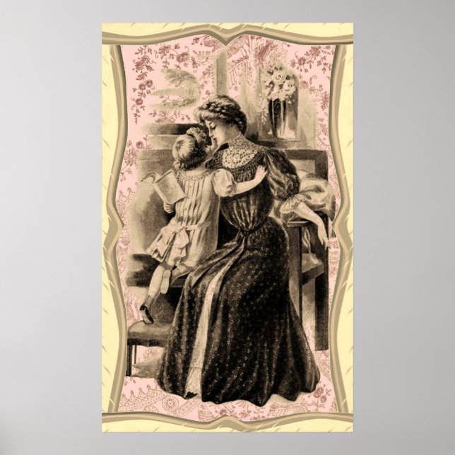 Vintage Mode 1900 Poster (Vorne)