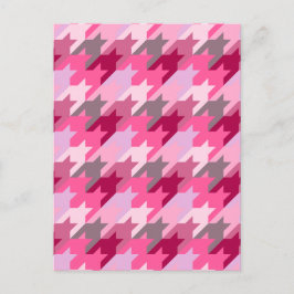 Vintage Mode - Muster Moderner Frühling Postkarte