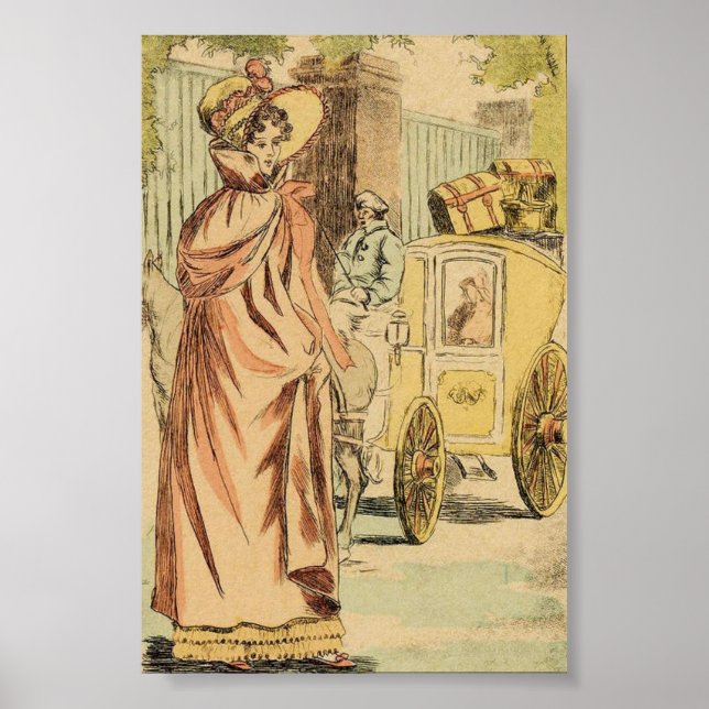 Vintage Mode Poster (Vorne)