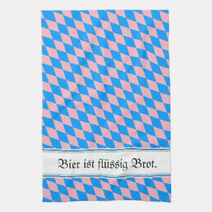 Vintage, modern und bayrisch! handtuch