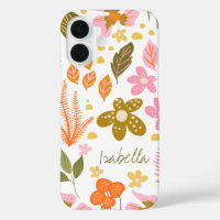 Vintage Moderne Botanische Frühlingsblumen individ