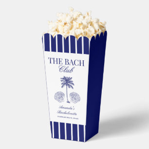 Vintage Moderne Navy-Strand-Junggesellinnen-Club Geschenkschachtel