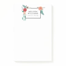 Vintage modernes florales Motiv