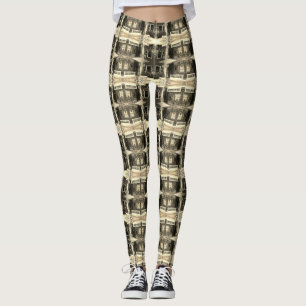 Vintage Monaco Prinzenpalast York-Zimmer Leggings