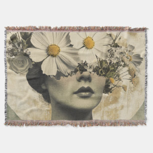 Vintage Mondlicht - Boho Vintage Eleganz Decke