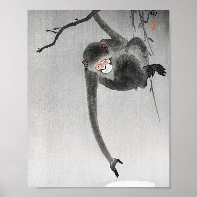 Vintage Mondreflexion Poster (Vorne)