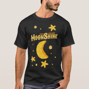 Vintage Mondtreue Liebe und Mondschein T-Shirt