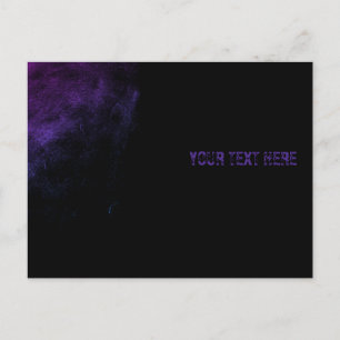 Vintage Monochrome Grunge Lodge Postkarte