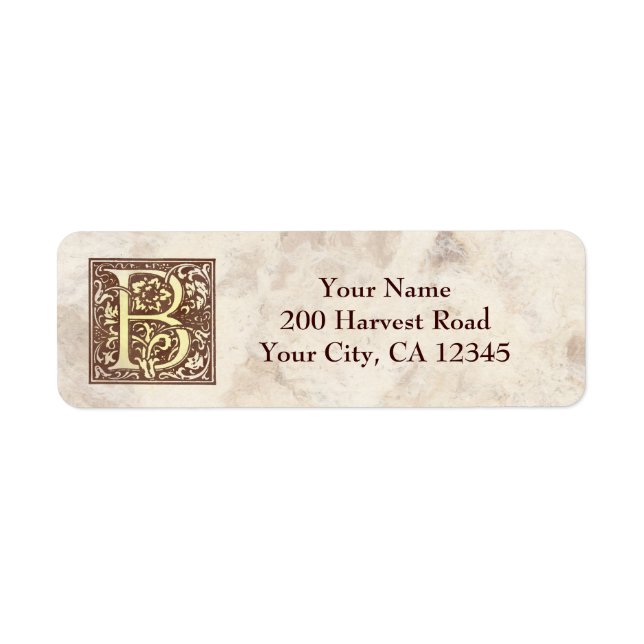 Vintage Monogramm B (Vorne)