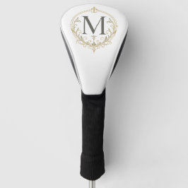 vintage Monogramm Golf-Schlagholzabdeckung  Golf Headcover