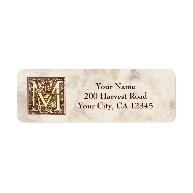 Vintage Monogramm M (Vorne)