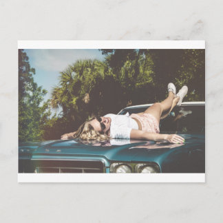 Vintage Monroe Inspiriert Postkarte