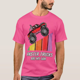 Vintage Monster Trucks Are My Jam T-Shirt