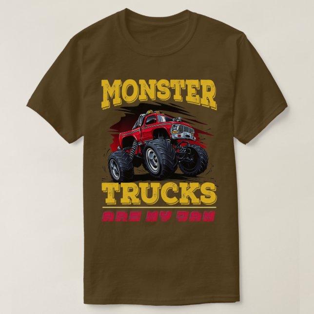 Vintage Monster Trucks sind meine Jam Shirt Retro  (Design vorne)