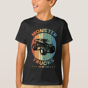 Vintage-Monstertruck ist mein Ding Retro-Jungen-T- T-Shirt
