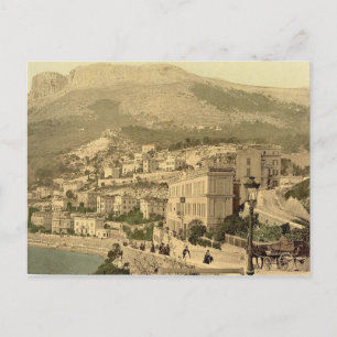 Vintage Monte Carlo, Monaco - Postkarte