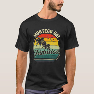 Vintage Montego Bay Beach Jamaica Summer Vacation T-Shirt