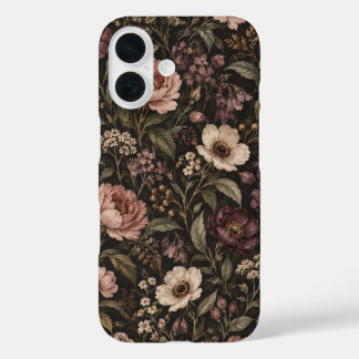 Vintage-Mood-Wildflower-Handyhülle iPhone 16 Hülle