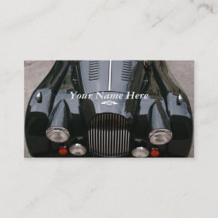 Vintage Morgan Visitenkarte