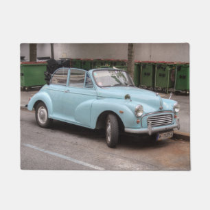 Vintage Morris Minor Fußmatte