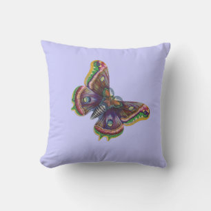 Vintage Moth Illustration Kissen