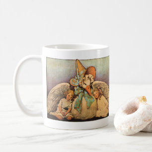 Vintage Mother Goose Kinder Jessie Willcox Smith Kaffeetasse