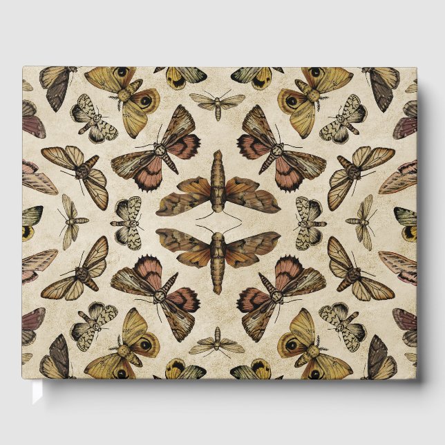 Vintage Motive Gästebuch (Vorderseite)