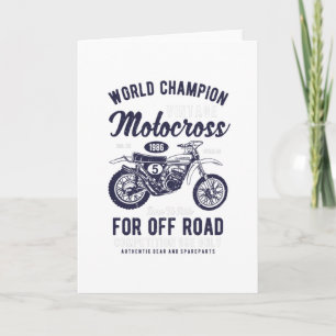 Vintage-Motocross Karte