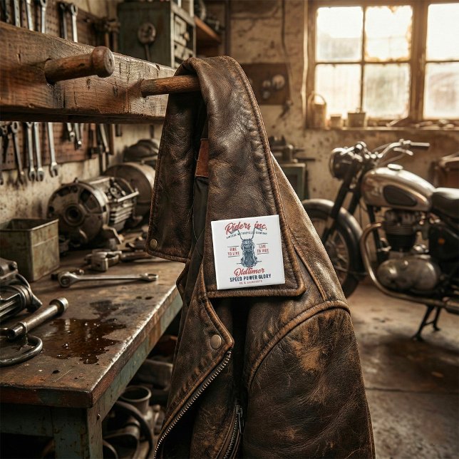 Vintage Motorcycle Riders Inc Button (Von Creator hochgeladen)