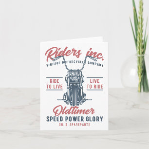 Vintage Motorcycle Riders Inc Karte