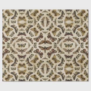 Vintage Motordruckpapier Geschenkpapier