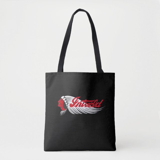 Vintage-Motorrad-Logo Schwarz (Vorderseite)