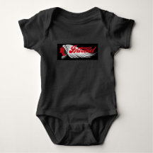 Vintage-Motorrad-Logo Schwarz