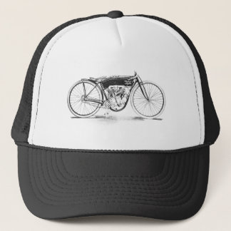 Vintage Motorrad-Shirt - Merkel Boartracker Truckerkappe