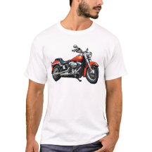 Vintage-Motorrad-T-Shirt