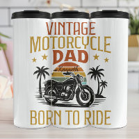 Vintage-Motorrad-Vater Born To Ride