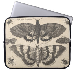 Vintage MotteLepidoptera Laptopschutzhülle