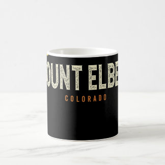 Vintage Mount Elbert Colorado Berge Wandern Sonne Kaffeetasse