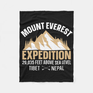 Vintage Mount Everest T-Shirts Skiferien-Trip Fleecedecke