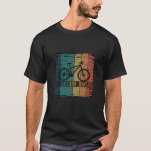 Vintage-Mountainbike-Fahren T-Shirt
