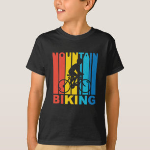 Vintage-Mountainbike-Grafik T-Shirt