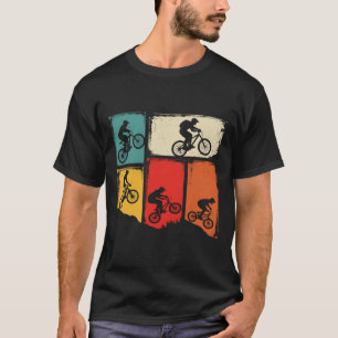 Vintage-Mountainbike-Silhouette-T-Shirt T-Shirt