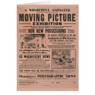 Vintage Moving Picture-Ausstellung