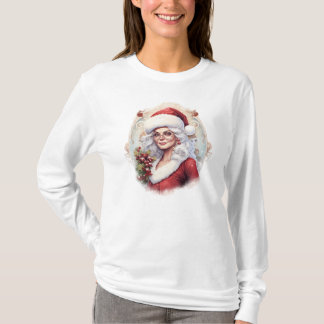 Vintage Mrs. Claus Weihnachten T-Shirt