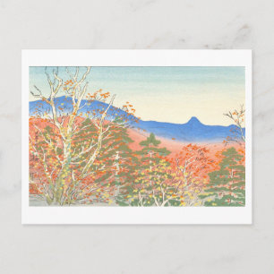 Vintage Mt. Odaigahara, Japan,  Postkarte