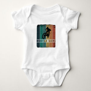 Vintage-MTB-Downhill-Mountainbike Baby Strampler