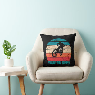 Vintage-MTB-Downhill-Mountainbiking Kissen