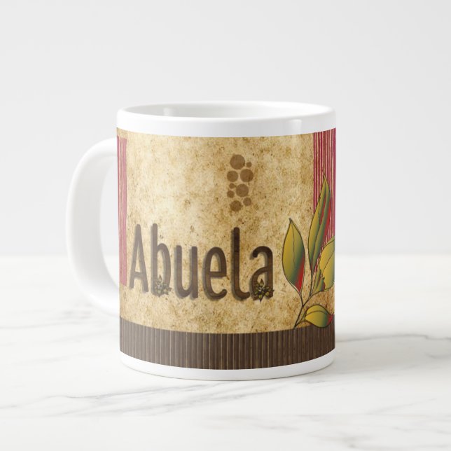 Vintage Mug Jumbo-Tasse (Vorderseite Links)