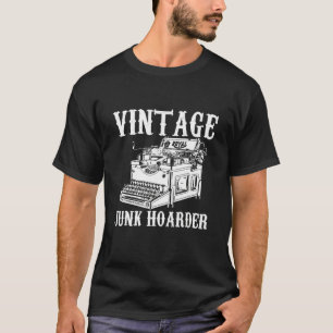 Vintage-Müll-Sammler-Schreibmaschine Klassisch Vin T-Shirt