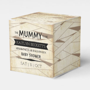 Vintage Mummy   Halloween-Kinderdusche Geschenkschachtel